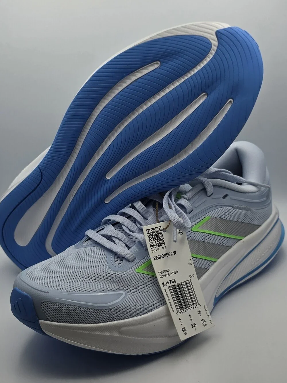 Adidas Response 2 W Light Blue Running Shoes